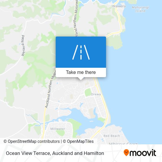 Ocean View Terrace map