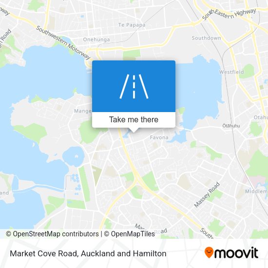 Market Cove Road map