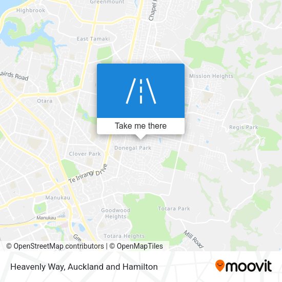 Heavenly Way map