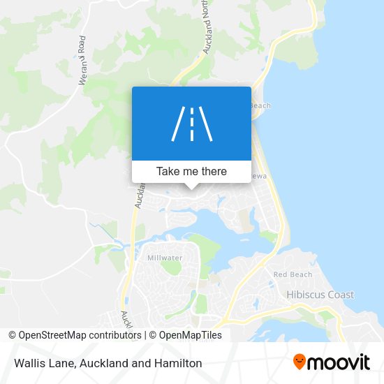Wallis Lane map