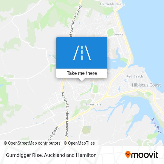 Gumdigger Rise map