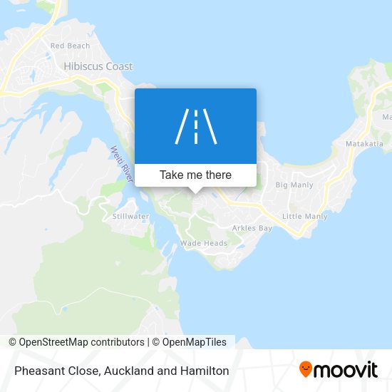 Pheasant Close map