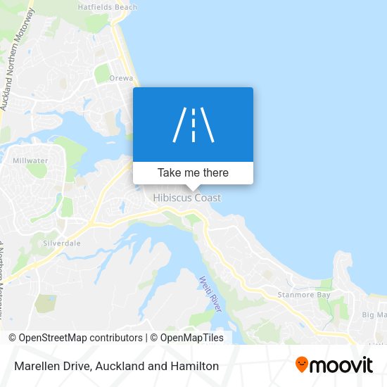 Marellen Drive map