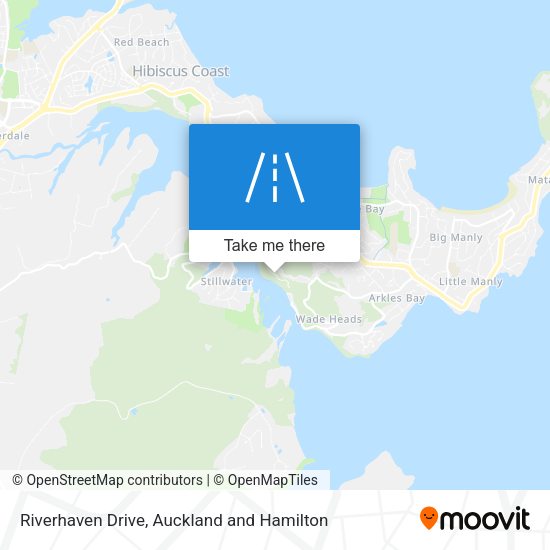 Riverhaven Drive map