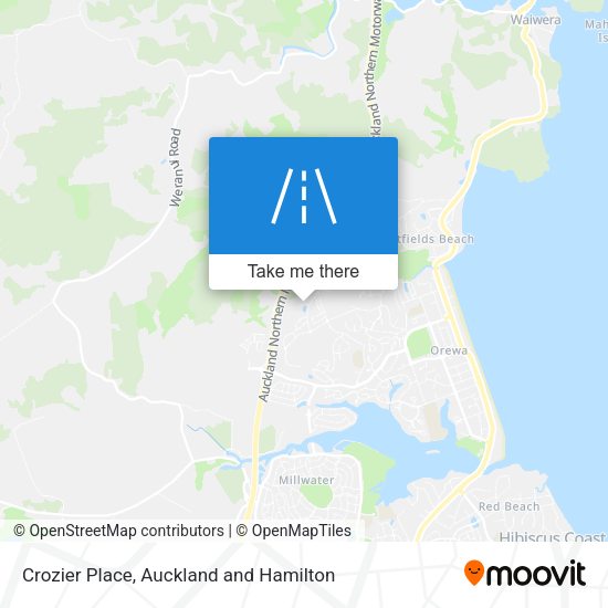 Crozier Place map