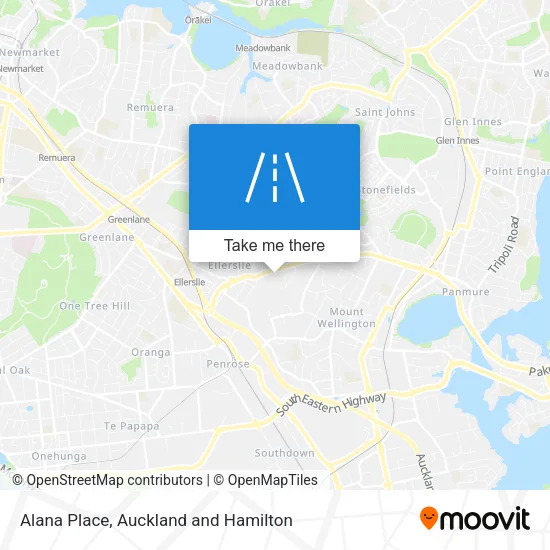 Alana Place map