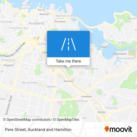 Pere Street map