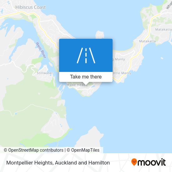 Montpellier Heights map