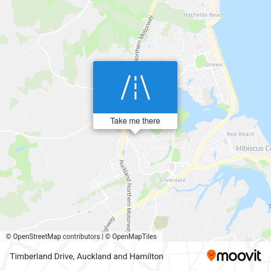 Timberland Drive map