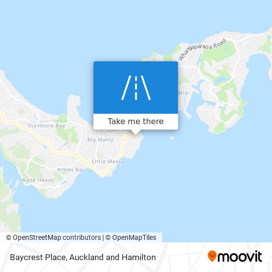 Baycrest Place map