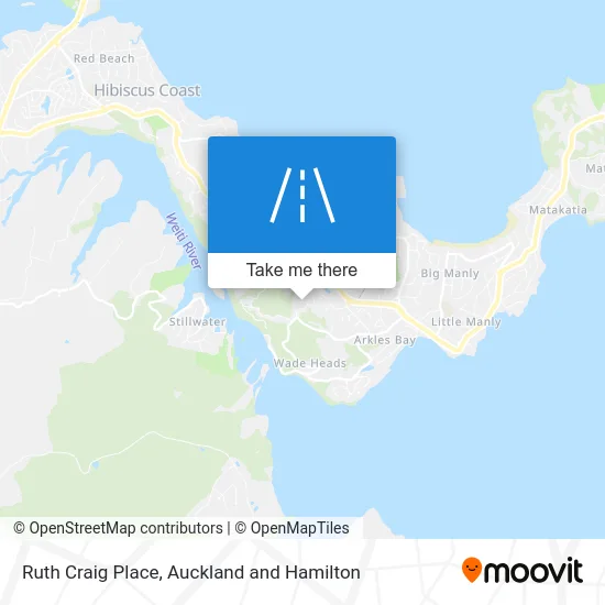 Ruth Craig Place map