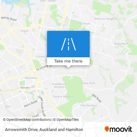 Arrowsmith Drive map