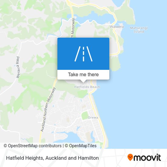 Hatfield Heights map