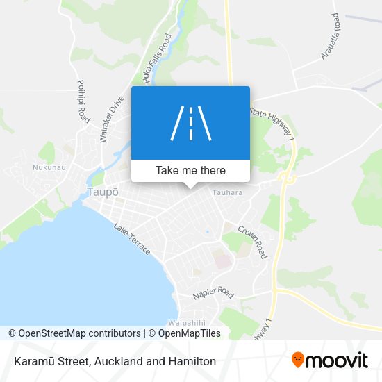 Karamū Street map