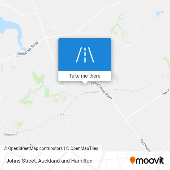 Johns Street map