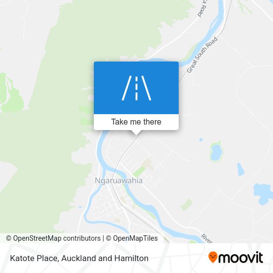 Katote Place map