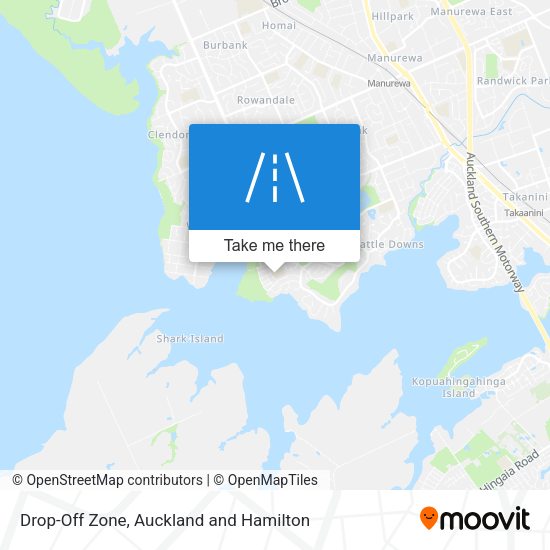 Drop-Off Zone map