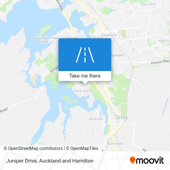 Juniper Drive map
