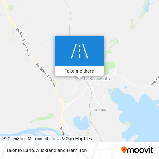 Talento Lane map