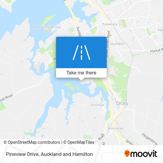 Pineview Drive map