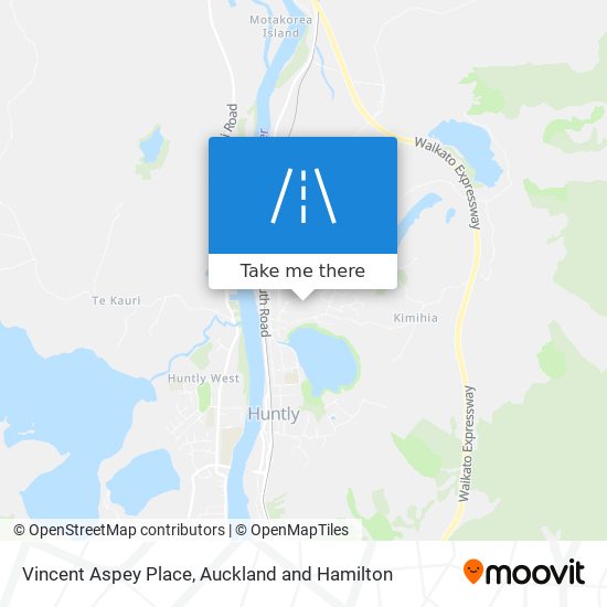 Vincent Aspey Place map