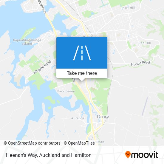Heenan's Way map