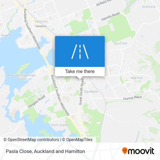 Pasla Close map