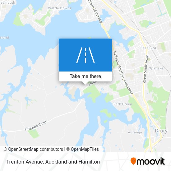 Trenton Avenue map