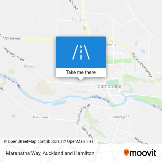Maranatha Way map