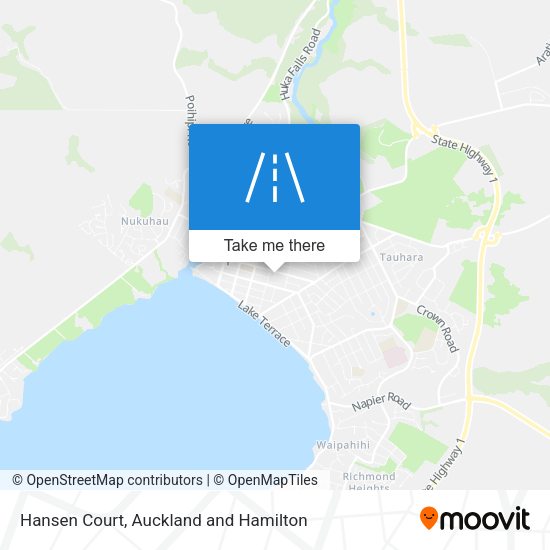 Hansen Court map
