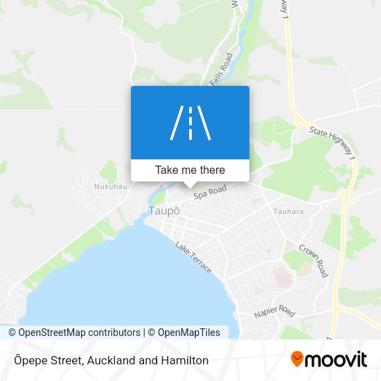Ōpepe Street map