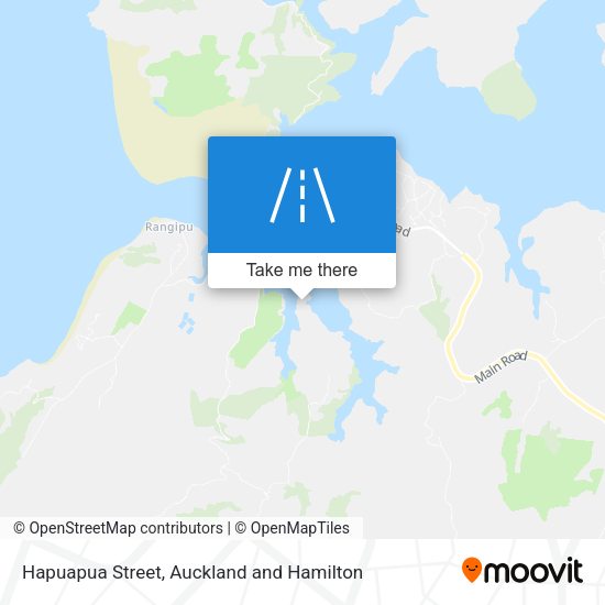 Hapuapua Street map