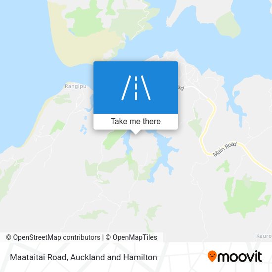 Maataitai Road map