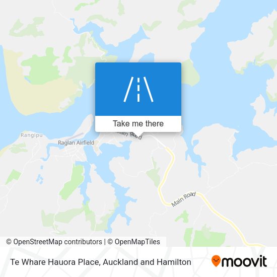 Te Whare Hauora Place map