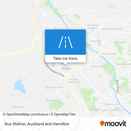 Bus Station map