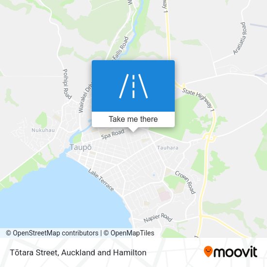 Tōtara Street map
