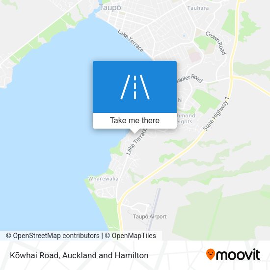 Kōwhai Road map