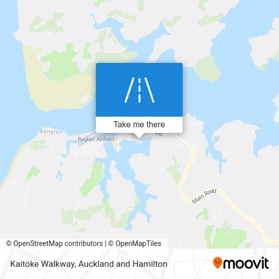 Kaitoke Walkway map