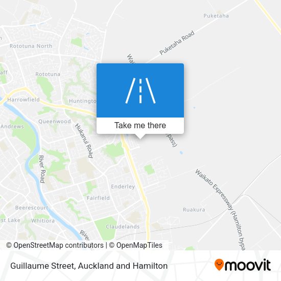 Guillaume Street map
