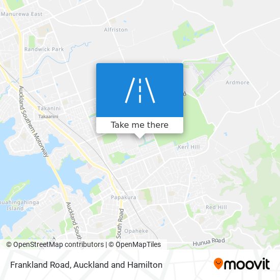 Frankland Road map