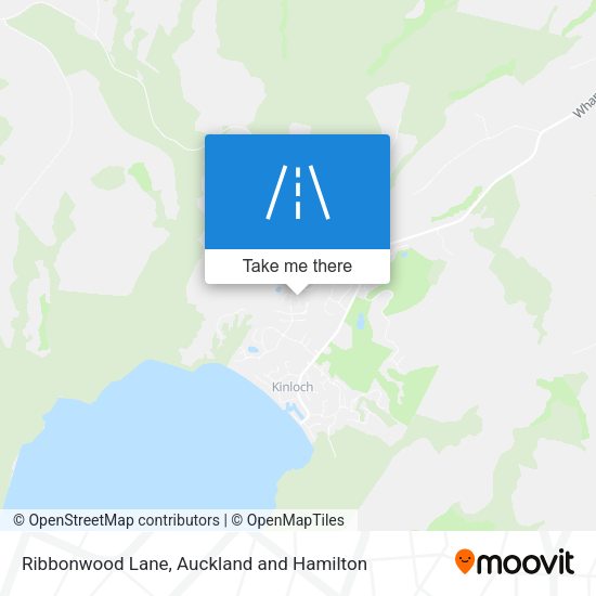 Ribbonwood Lane map