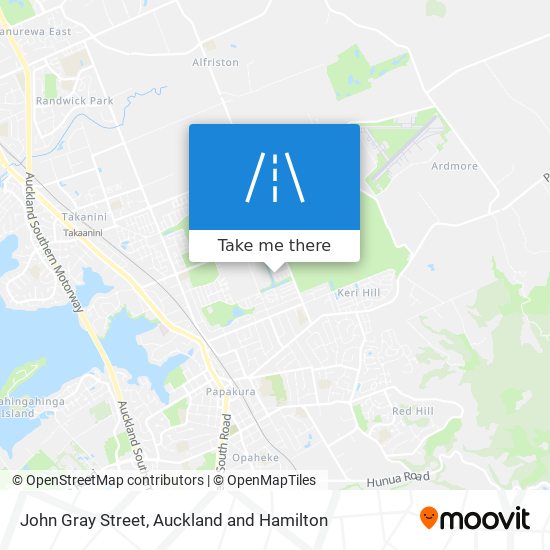 John Gray Street map