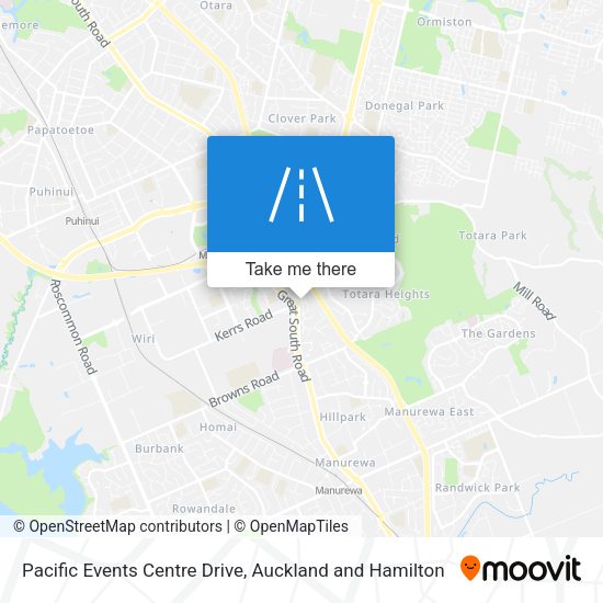 Pacific Events Centre Drive map