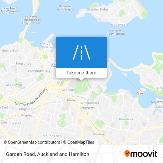 Garden Road map