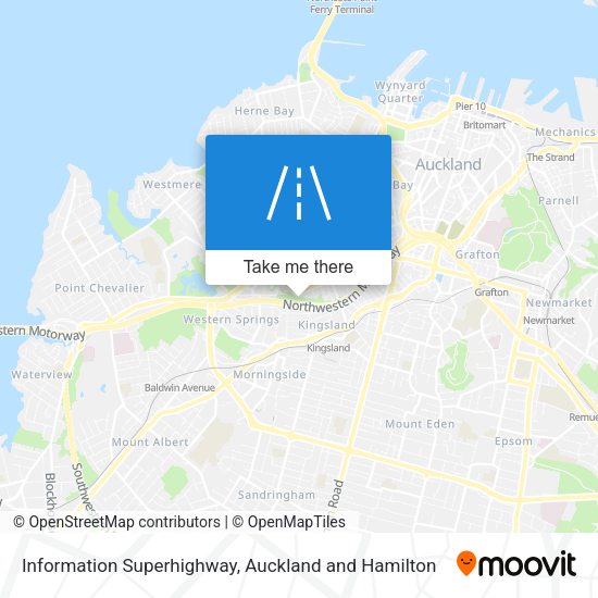 Information Superhighway map
