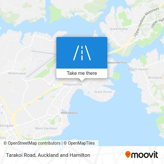 Tarakoi Road map