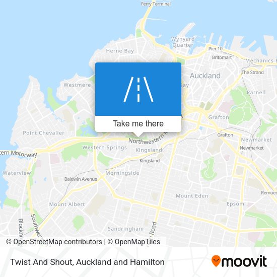 Twist And Shout map