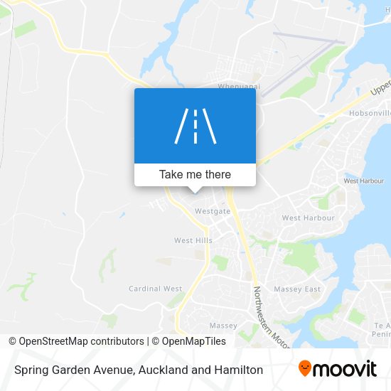 Spring Garden Avenue map