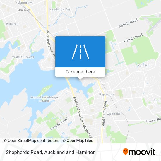 Shepherds Road map