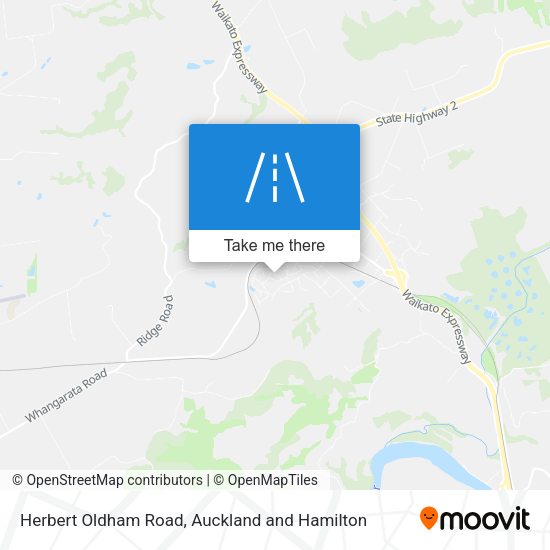 Herbert Oldham Road map